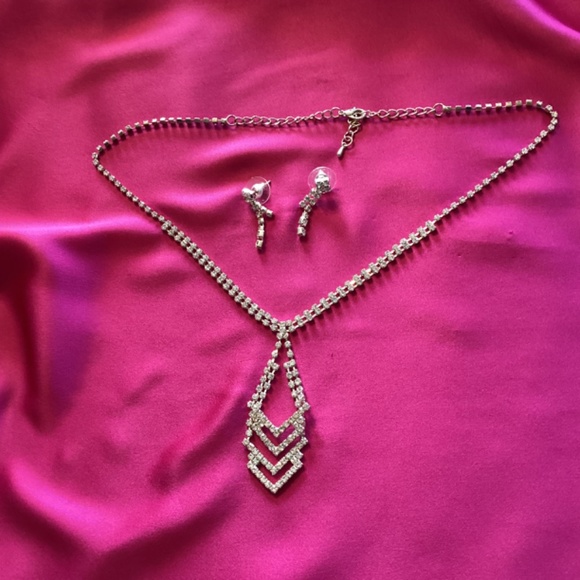 Vintage rhinestone set - Picture 3 of 4